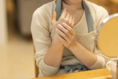 冷え性の女性